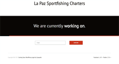 Desktop Screenshot of lapazsportfishingcharters.com